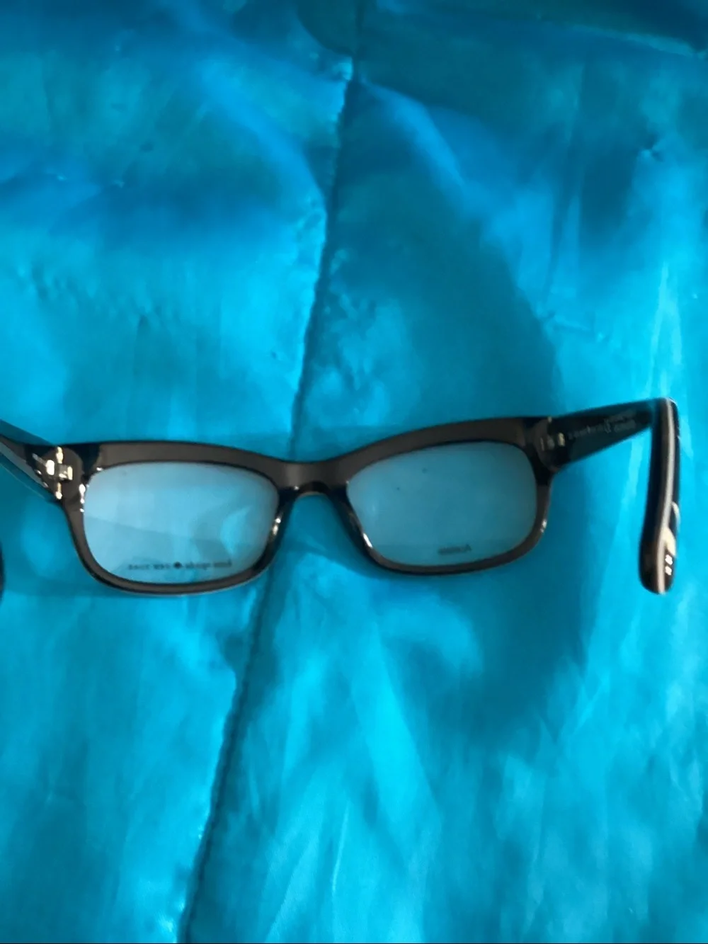 kate spade Black Polka Dot Eyeglasses